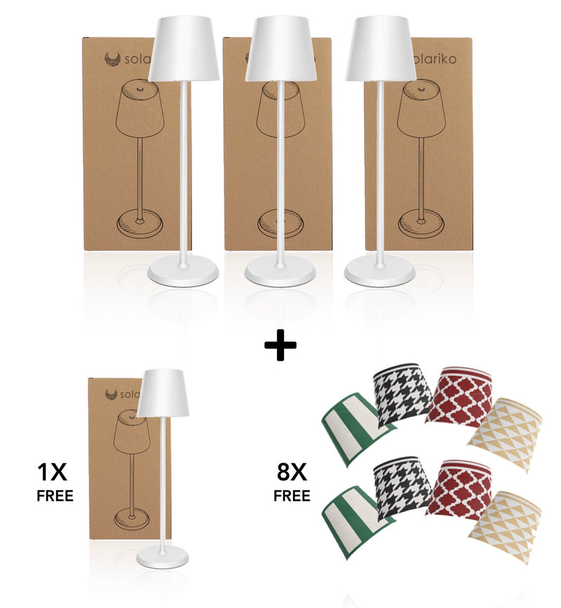 3 Lamps + 1 FREE Lamp + 8 FREE FunCovers ™