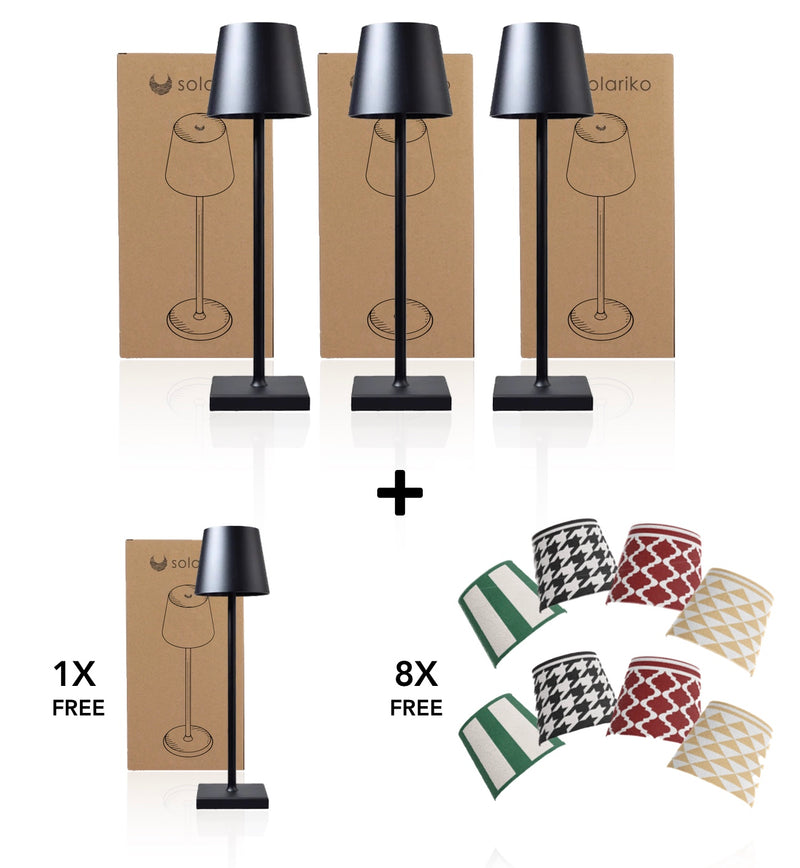 3 Lamps + 1 FREE Lamp + 8 FREE FunCovers ™