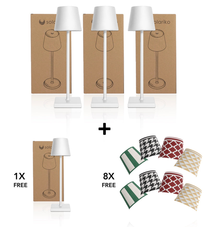 3 Lamps + 1 FREE Lamp + 8 FREE FunCovers ™