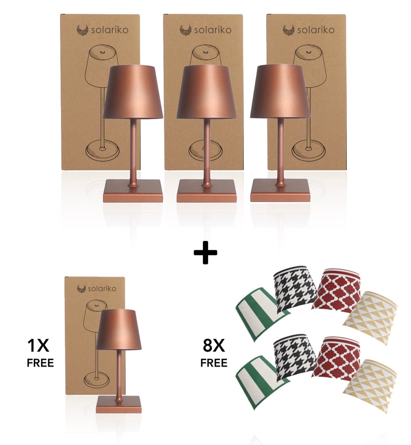 3 Lamps + 1 FREE Lamp + 8 FREE FunCovers ™