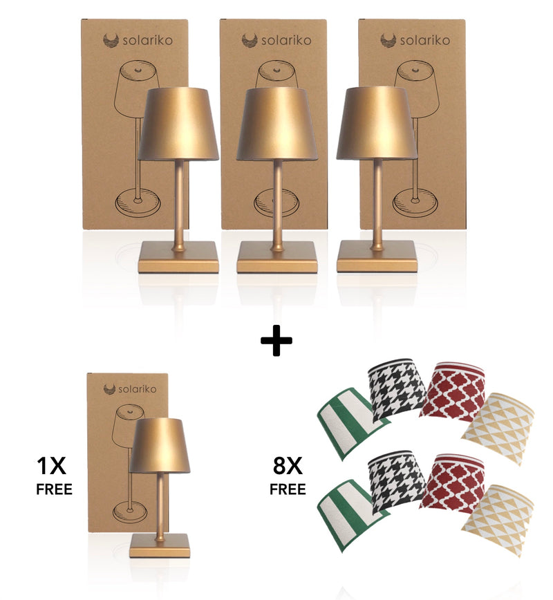 3 Lamps + 1 FREE Lamp + 8 FREE FunCovers ™