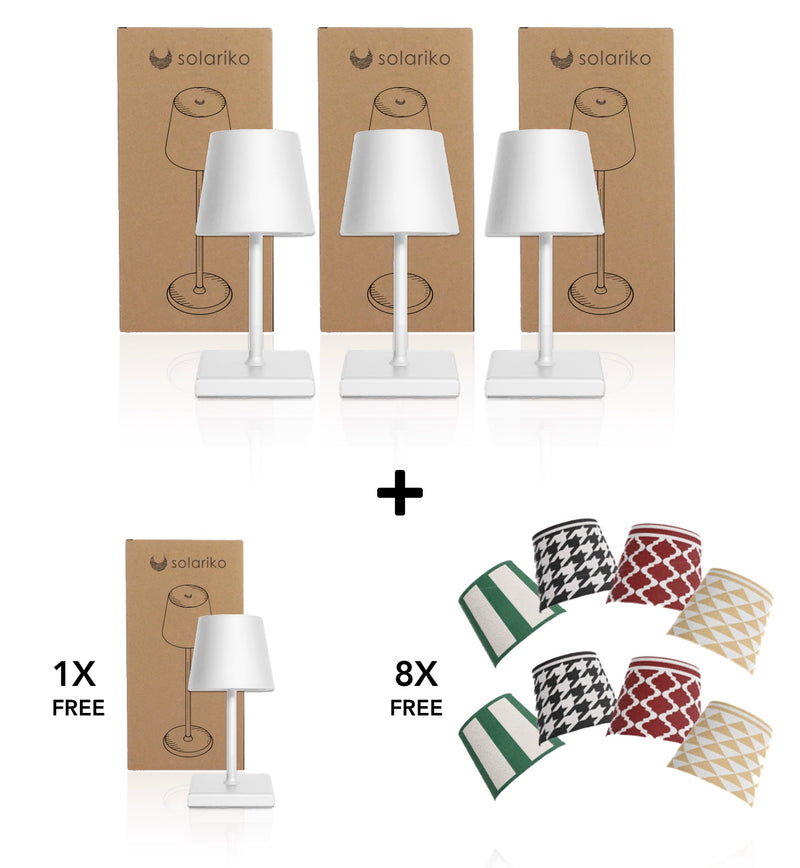 3 Lamps + 1 FREE Lamp + 8 FREE FunCovers ™