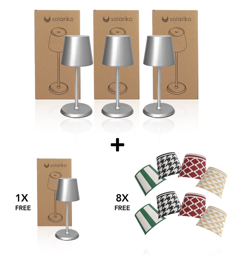 3 Lamps + 1 FREE Lamp + 8 FREE FunCovers ™