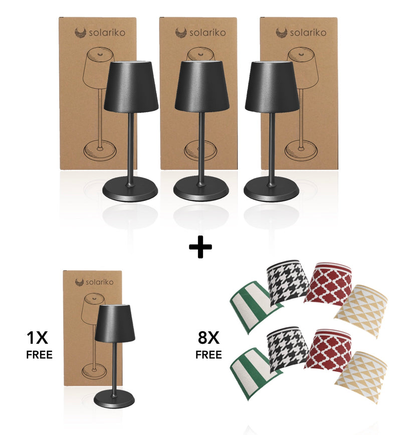 3 Lamps + 1 FREE Lamp + 8 FREE FunCovers ™