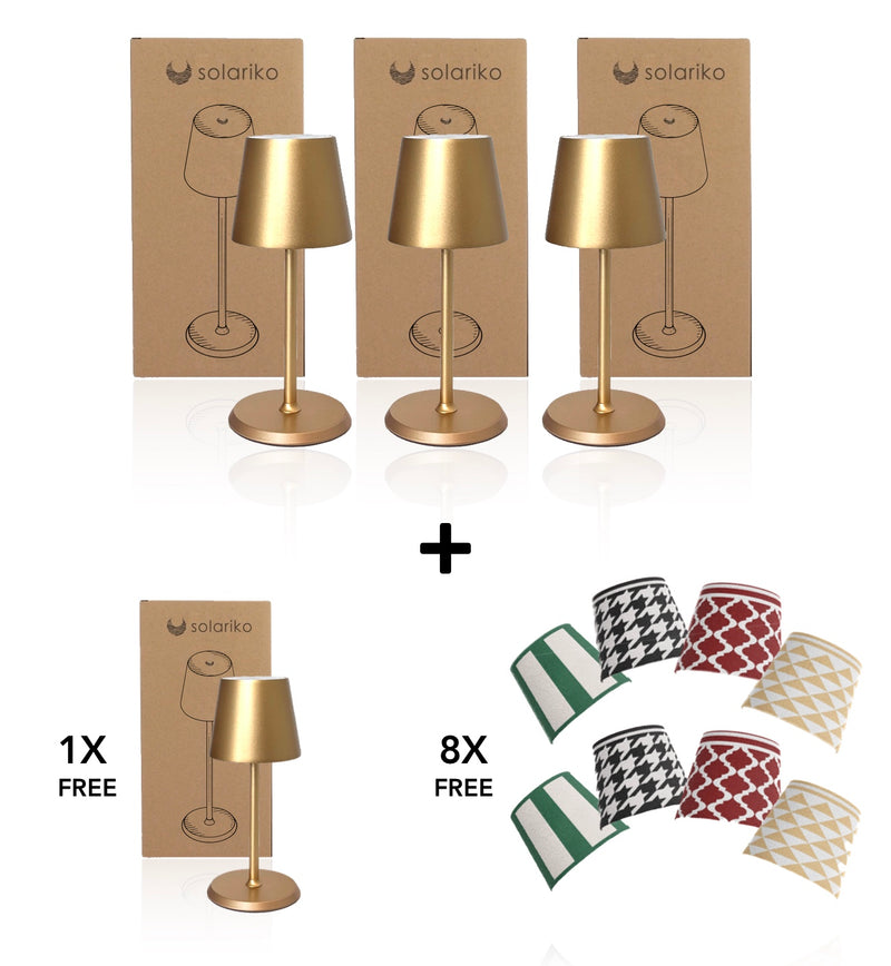 3 Lamps + 1 FREE Lamp + 8 FREE FunCovers ™