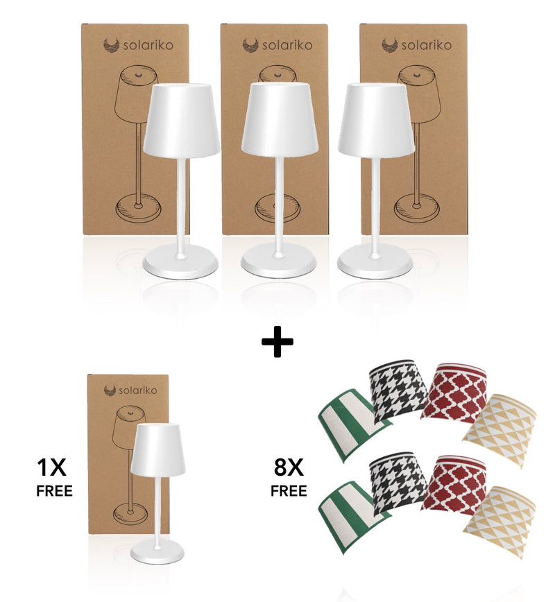 3 Lamps + 1 FREE Lamp + 8 FREE FunCovers ™